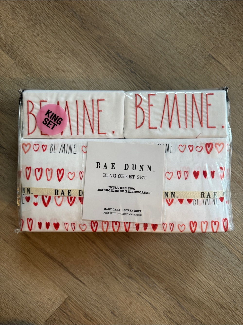 Rae Dunn Valentine Sheet Set